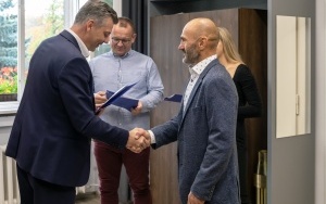 Brązowa medalistka mistrzostw świata z wizytą u prezydenta Bytomia  (3)