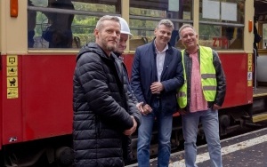 Tramwaj linii „38” wraca na tory na ul. Piekarskiej w Bytomiu (4)