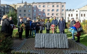 85. rocznica Nocy Kryształowej. Bytomianie upamiętnili ofiary tragicznych wydarzeń z 1938 roku (1)
