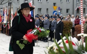 Narodowe Święto Niepodległości 2023 - Oficjalna część uroczystości pod pomnikiem Wolności (2)