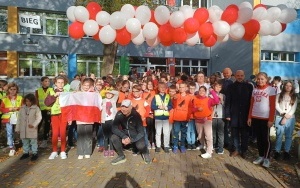 Bieg niepodległości w Szkole Podstawowej nr 46 (1)