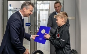 Prezydent złożył gratulacje bytomskim karatekom (2)