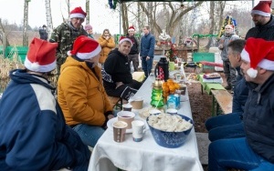 Spotkanie opłatkowe - bezdomni (1)