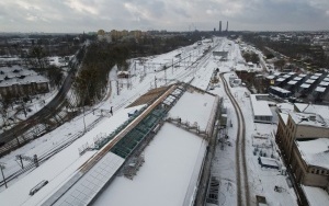 Postęp prac przy modernizacji hali peronowej dworca PKP w Bytomiu (1)