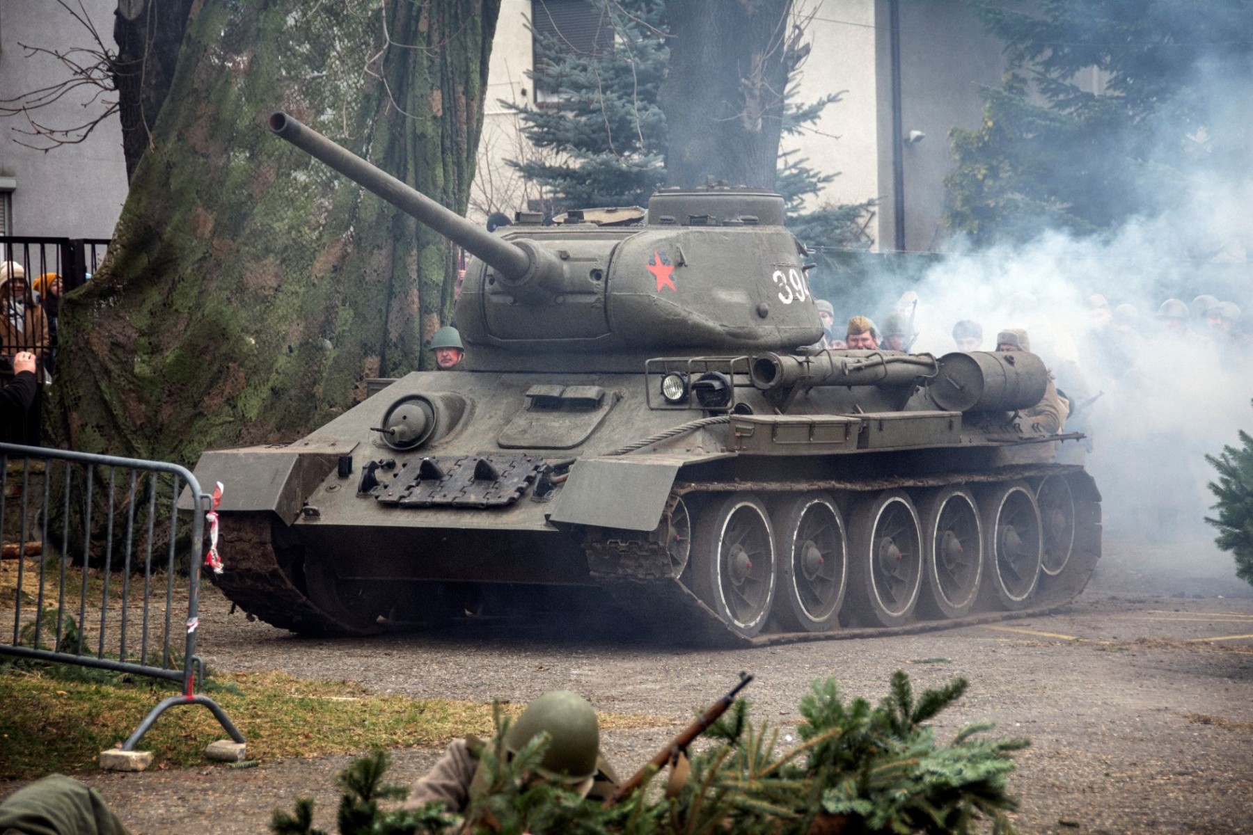 Widowisko Historyczne „Walki o Miechowice 1945”. Pasjonaci historii przypomną tragiczne wydarzenia z 1945 roku Widowisko Historyczne „Walki o Miechowice 1945”. Pasjonaci historii przypomną tragiczne wydarzenia z 1945 roku