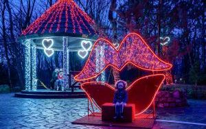 Walentynkowe iluminacje na Górze Miłości  (1)