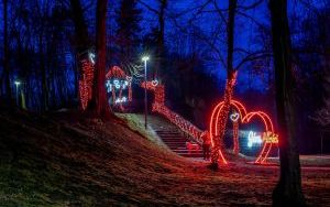 Walentynkowe iluminacje na Górze Miłości  (7)