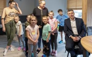 Prezydent z wizytą w Rodzinnym Domu Dziecka  (8)