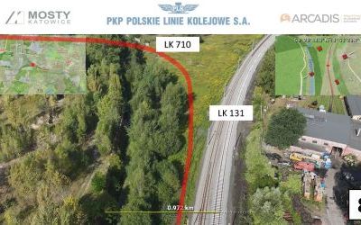 Propozycja przebiegu linii kolejowej łączącej Bytom z Rudą Śląską, źródło: PKP Polskie Linie Kolejowe SA (1)