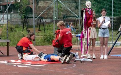 BO Bytom: Otwarcie mobilnej pracowni pierwszej pomocy (10)