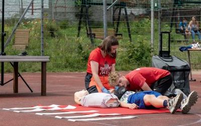 BO Bytom: Otwarcie mobilnej pracowni pierwszej pomocy (11)