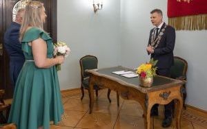 Wyjątkowy dzień Doroty i Michała. Ślubu udzielił im prezydent Bytomia (1)