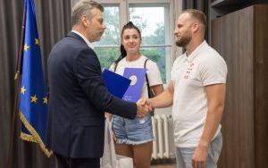 Prezydent Bytomia pogratulował Magdalenie Stefanowicz kwalifikacji olimpijskiej  (3)