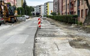 Trwa przebudowa ul. Tysiąclecia w Stroszku (6)