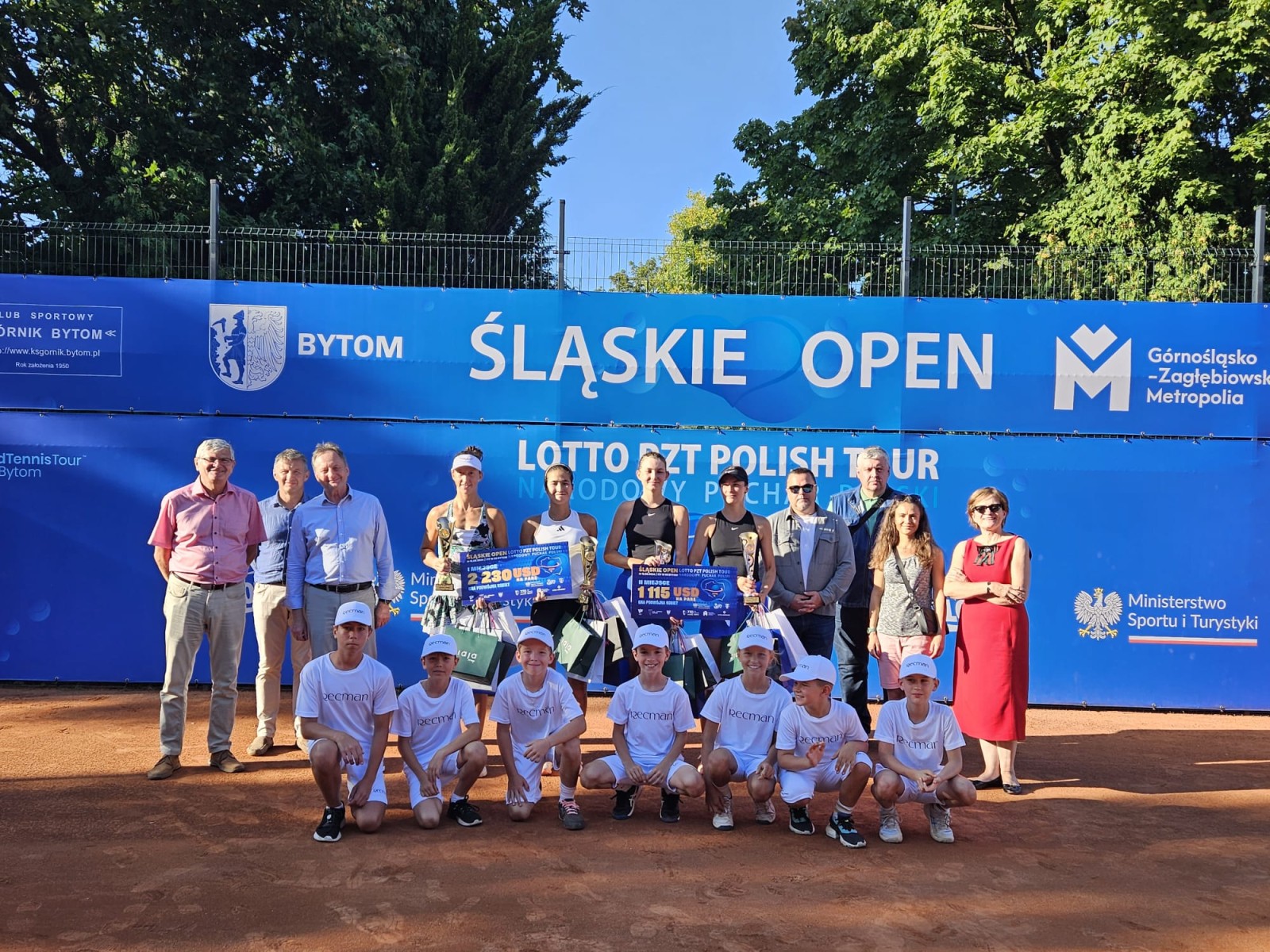 Włoszka Nicole Fossa Huergo z Kazaszką Żibek Kułambajewą zwyciężyły w deblu Włoszka Nicole Fossa Huergo z Kazaszką Żibek Kułambajewą zwyciężyły w deblu