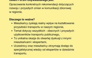 Mieszkańcy w ramach Forum Obywatelskiego wypracują rekomendacje, jak poprawić transport publiczny  (3)
