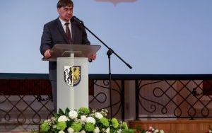 Podczas uroczystej sesji Rady Miejskiej w Operze Śląskiej, Danuta Skalska otrzymała tytuł Honorowej Obywatelki Miasta Bytomia (14)