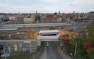 Przebudowa wiaduktu nad ul. Zabrzańską. 6 i 7 listopada przejazd pod wiaduktem będzie zamykany na noc (2)