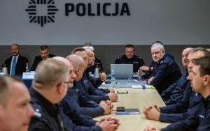 Narada roczna w Komendzie Miejskiej Policji w Bytomiu (3)