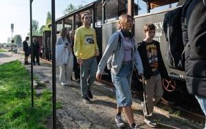 Porządkowanie terenów wokół torowiska wąskotorówki (5)
