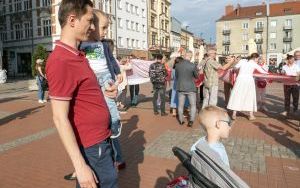  Biało-czerwony Rynek. Bytomianie świętowali Dzień Flagi RP (2)