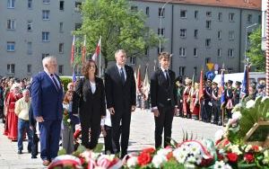Święto Konstytucji 3 Maja - uroczystości pod Pomnikiem Wolności (2)