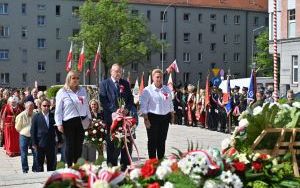 Święto Konstytucji 3 Maja - uroczystości pod Pomnikiem Wolności (3)