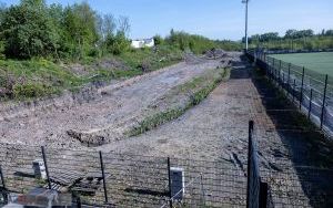  Trwa dalsza rozbudowa obiektu piłkarskiego Polonii Bytom  (2)
