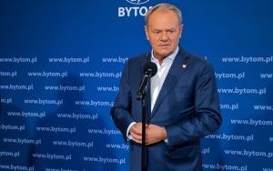 Spotkanie prezydenta Bytomia Mariusza Wołosza z premierem Donaldem Tuskiem (3)