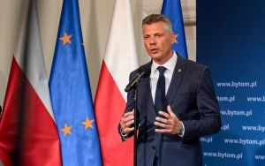 Spotkanie prezydenta Bytomia Mariusza Wołosza z premierem Donaldem Tuskiem (6)