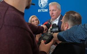 Spotkanie prezydenta Bytomia Mariusza Wołosza z premierem Donaldem Tuskiem (10)