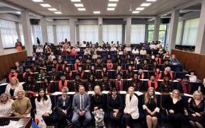 Uroczystość wręczenia dyplomów w Polskim Kampusie Kijowskiego Uniwersytetu Medycznego w Bytomiu (2)