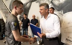 Prezydent Mariusz Wołosz pogratulował bytomskim pięściarzom sukcesów (14)