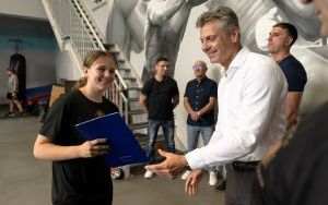 Prezydent Mariusz Wołosz pogratulował bytomskim pięściarzom sukcesów (1)