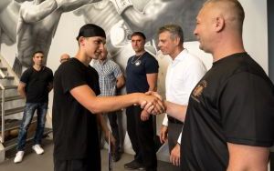 Prezydent Mariusz Wołosz pogratulował bytomskim pięściarzom sukcesów (7)