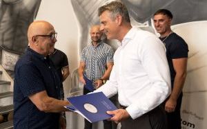 Prezydent Mariusz Wołosz pogratulował bytomskim pięściarzom sukcesów (9)