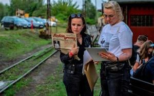 Miłośnicy wąskotorówki rozwiązywali zagadkę kryminalną (10)