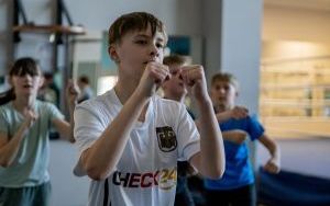 Ferie w mieście - trening bokserski (2)