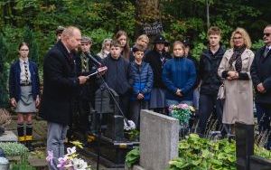 Znak pamięci „Tobie Polsko” na grobie powstańca śląskiego śp. Augustyna Feliksa (14)