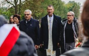 Znak pamięci „Tobie Polsko” na grobie powstańca śląskiego śp. Augustyna Feliksa (2)