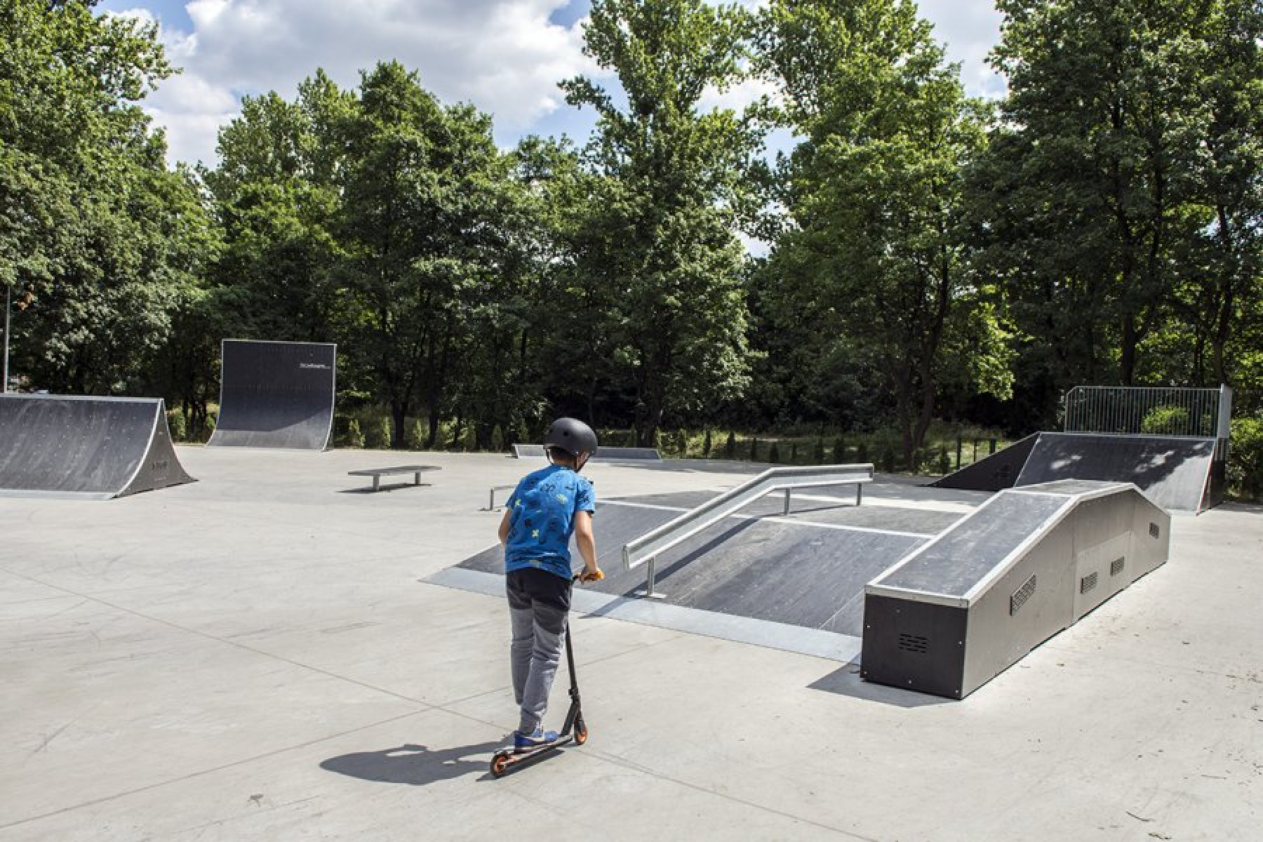 Zdjęcie skateparku