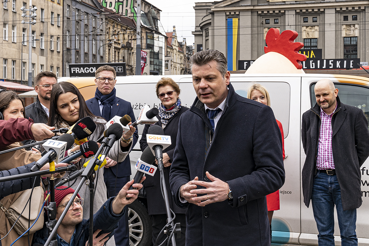 Prezydent Mariusz Wołosz