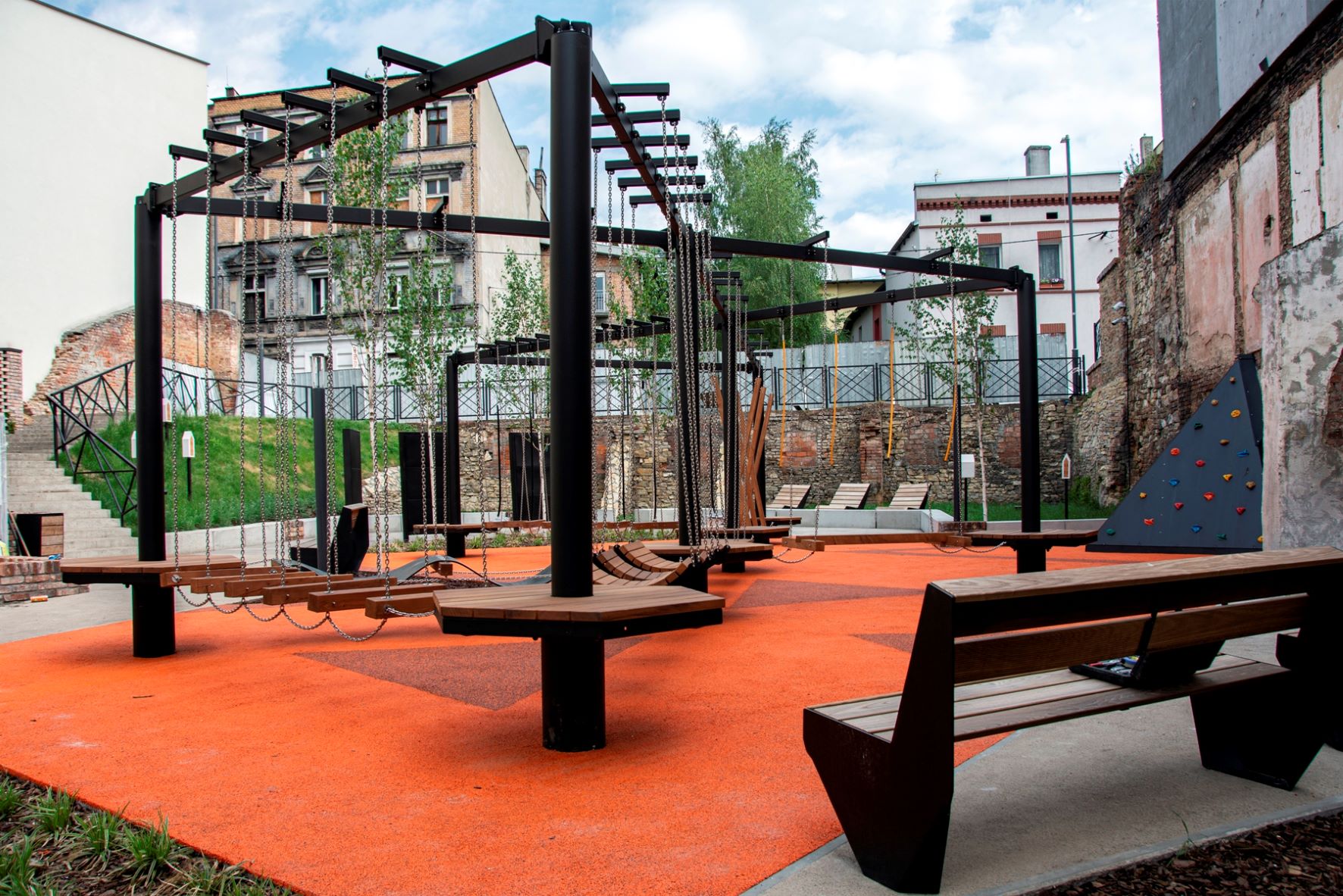 Park kieszonkowy przy ul. Katowickiej 